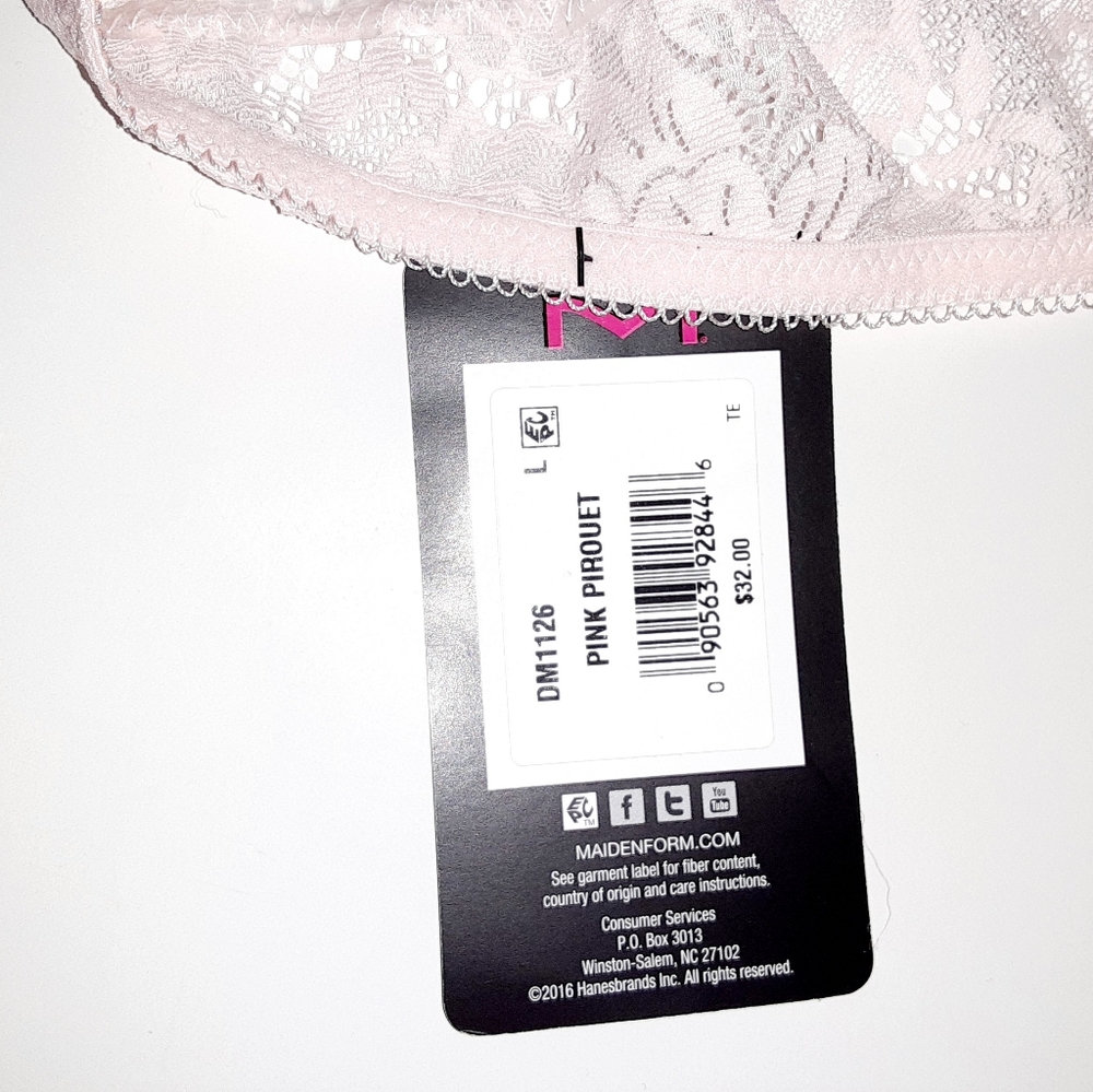 Maidenform Lace Racerback Bralette - Picture 3 of 4